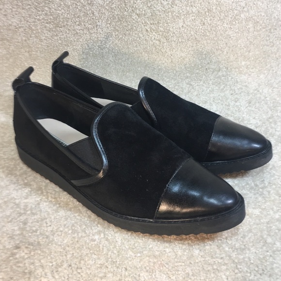 Karl Lagerfeld Shoes - Karl Lagerfeld Paris Suede Leather Loafers 9 EUC